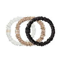 slip chouchous trio pure soie skinny