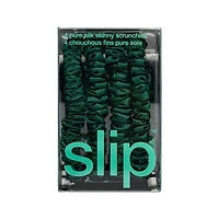 slip pure silk skinny scrunchies