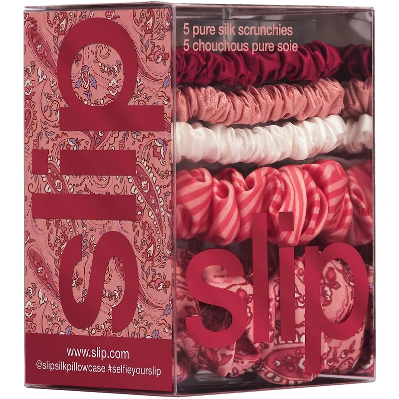 slip pure silk assorted scrunchies - harriet