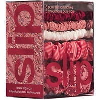 slip pure silk assorted scrunchies - harriet
