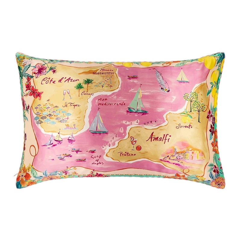 slip taie d'oreiller pure soie queen - beach club