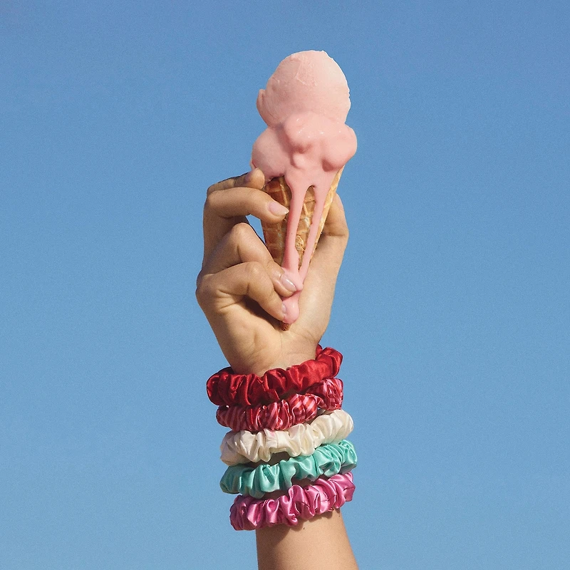 slip chouchous pure soie midi - gelato
