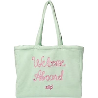slip coussin de voyage pure soie avec un sac de plage offerte - les vacances
