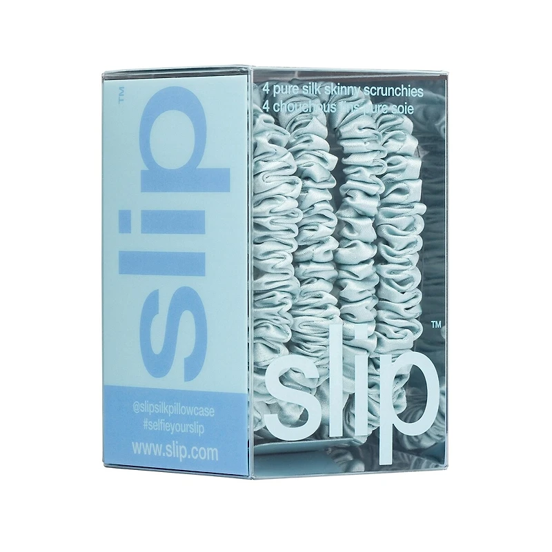 slip chouchous pure soie skinny