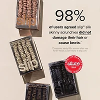 slip pure silk skinny scrunchies