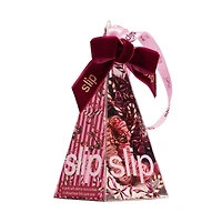 slip pure silk skinny scrunchie ornament - candy cane