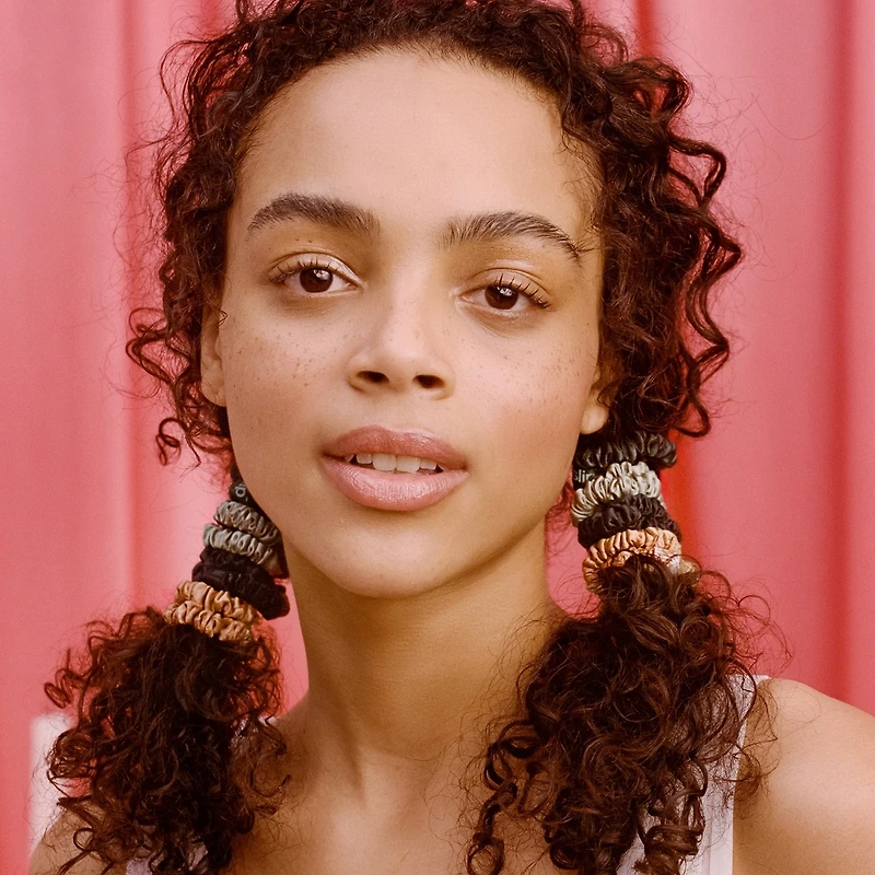 slip chouchous pure soie skinny ornement - douceur sucrée