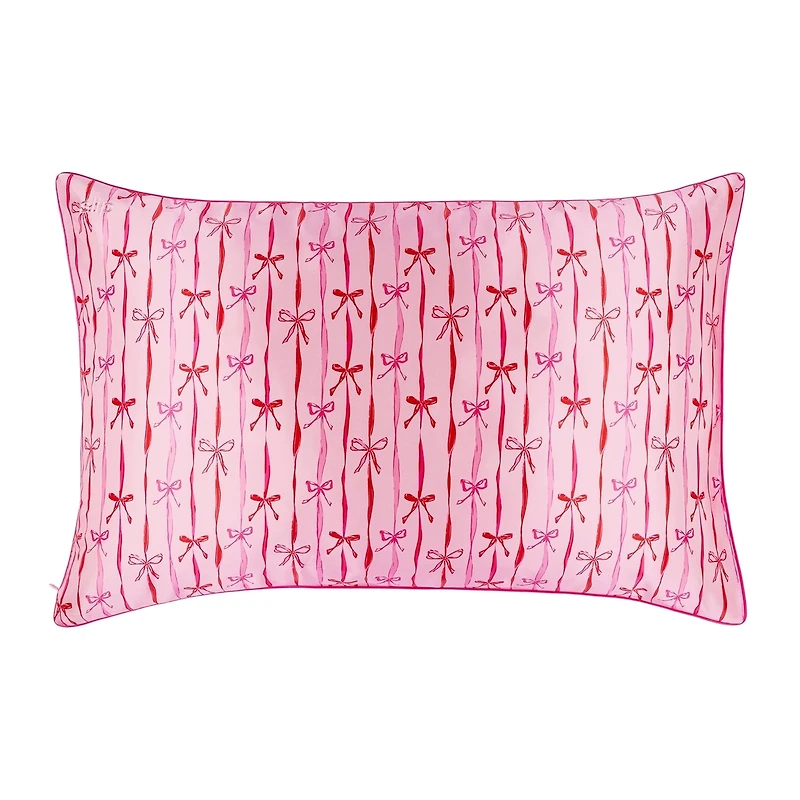 slip pure silk queen pillowcase - strawberry cupcake
