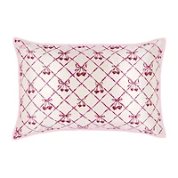 slip pure silk queen pillowcase with lace trim