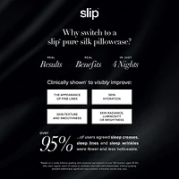 slip pure silk queen pillowcase with lace trim