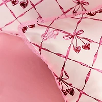 slip pure silk queen pillowcase with lace trim