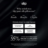 slip pure silk queen pillowcase with lace trim - wintergreen