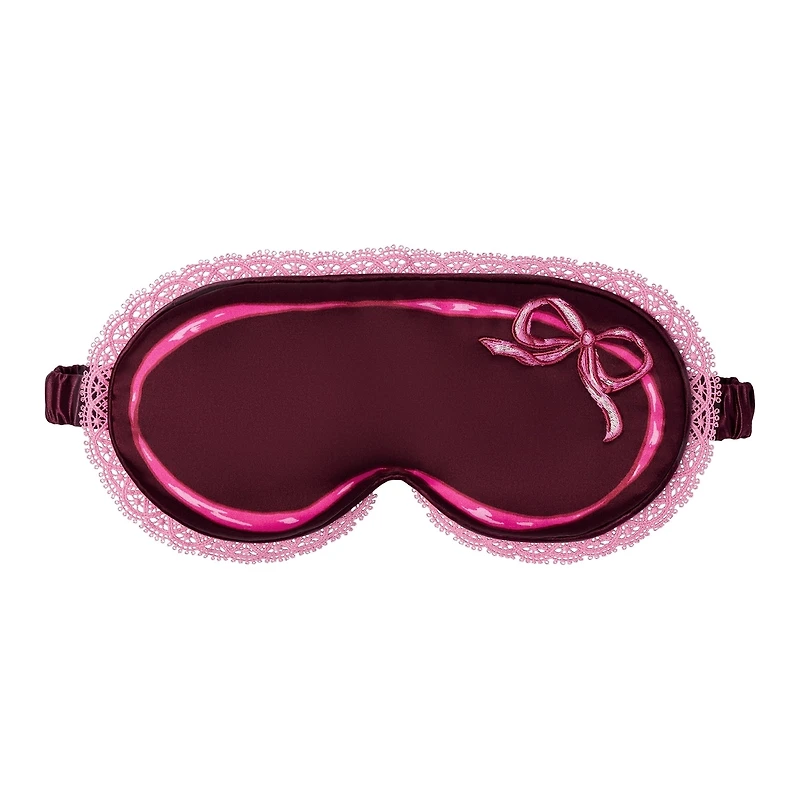 slip pure silk lovely lashes gift set with lace trim - cutie pie