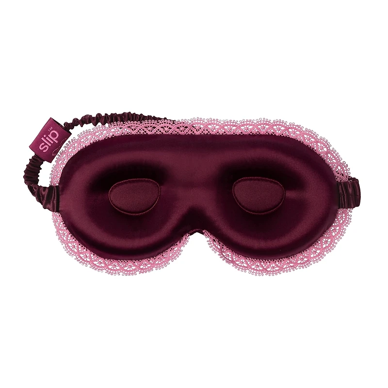 slip pure silk lovely lashes gift set with lace trim - cutie pie