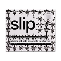 slip coffret cadeau queen pure soie avec ruban dentelle - charme