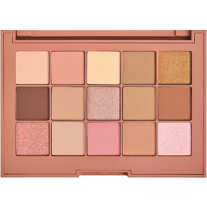 Flora 15 - Rose Poussiéreuse - Palette De Fards À Paupières