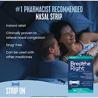 Nasal Strips Extra Strength Clear