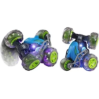 Voiture de cascade RC bleue