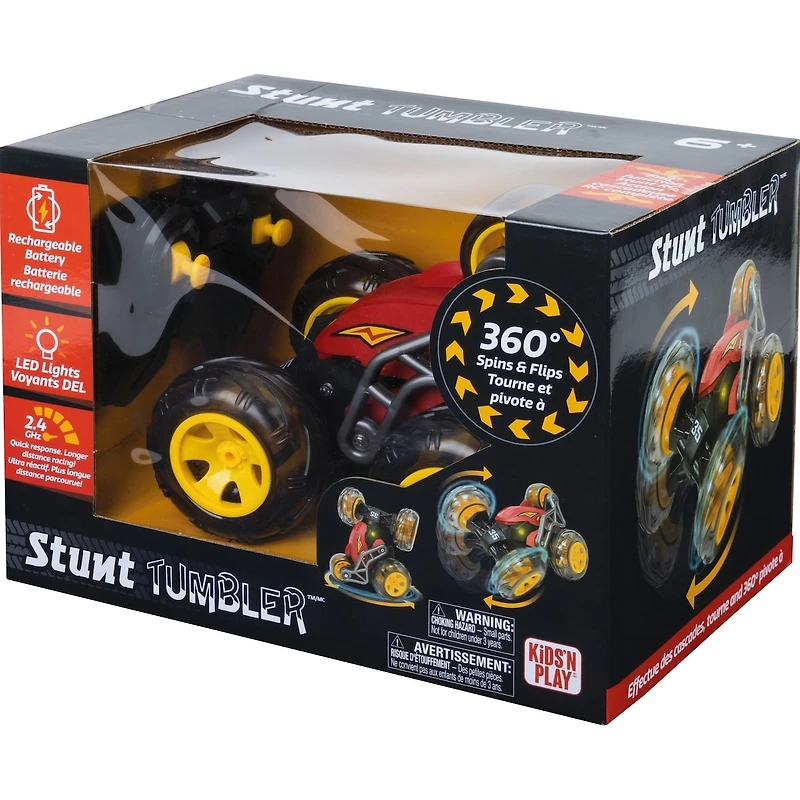 Voiture de cascade RC bleue