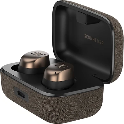 MOMENTUM True Wireless 4 Noise-Canceling Earbuds (Black Copper)