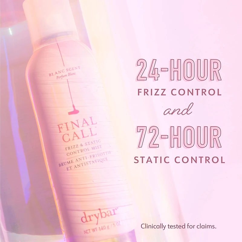 Travel Size - Final Call Frizz & Static Control Mist Blanc Scent