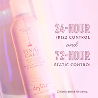 Format Voyage - Final Call Brume Anti-Frisottis et Antistatique Parfum Blanc