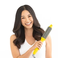 The Brush Crush Heated Straightening Brush