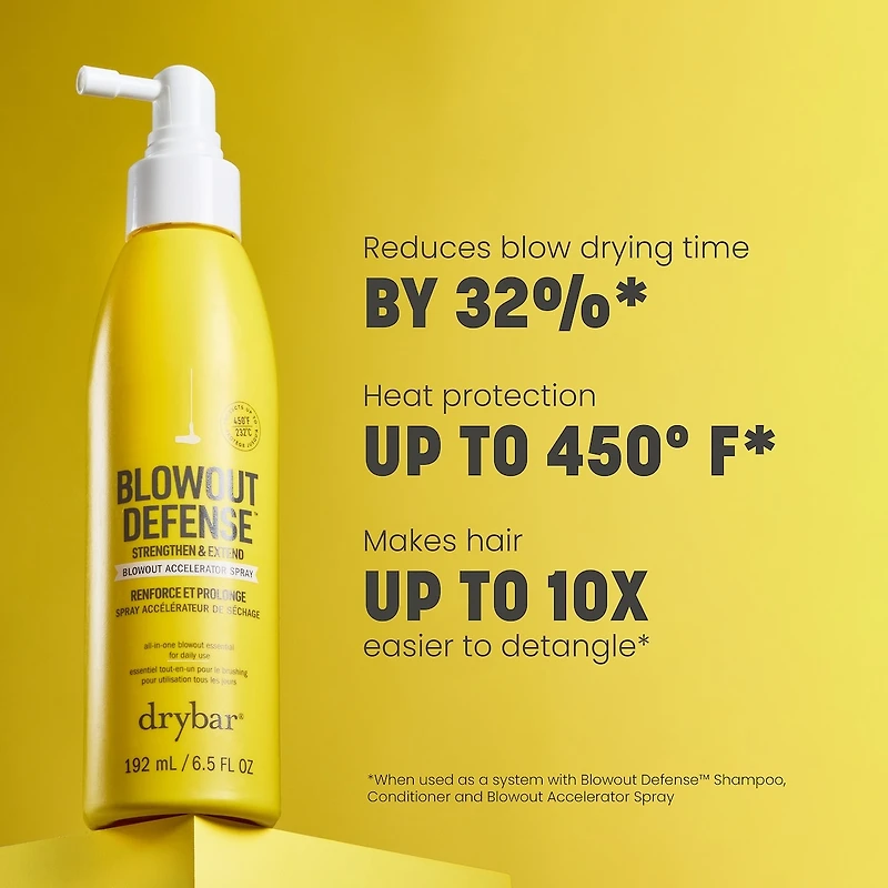 Vaporisateur accélérateur Blowout Defense renforçant et prolongeant