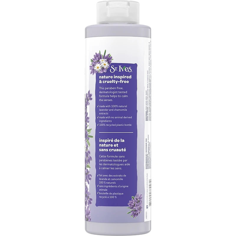 St. Ives Calming Body Wash for Women, Lavender & Chamomile, 22 fl oz
