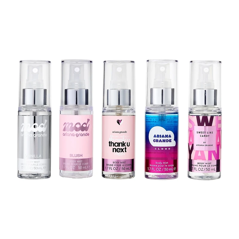 5 Piece Body Mist Coffret Set
