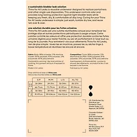 Thinx For All Leaks Light Absorbency Hi-Waist Bladder Leak Underwear, Medium, Desert Rose