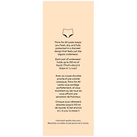 Thinx For All Leaks Light Absorbency Hi-Waist Bladder Leak Underwear, Small, Desert Rose