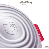 Brosse faciale thermo-sonique Hello Kitty (Violet)