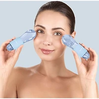Massagers pour les yeux duo chaud et froid (Bleu)