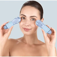 Massagers pour les yeux duo chaud et froid (Bleu)