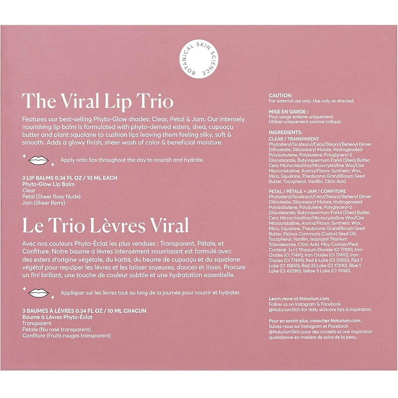 Le Trio Lèvres Viral