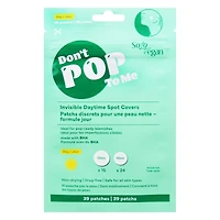 Don't POP To Me Invisible Daytime Spot Covers, 39ct