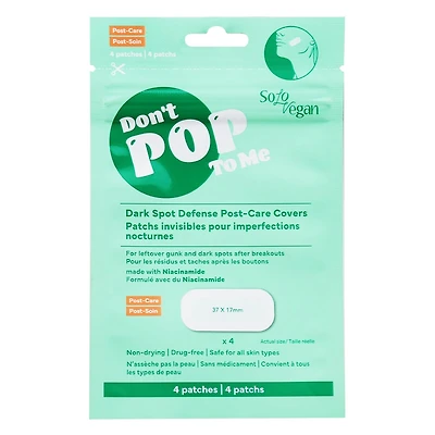 Don't POP To Me Post-Care Spot Covers, 4ct