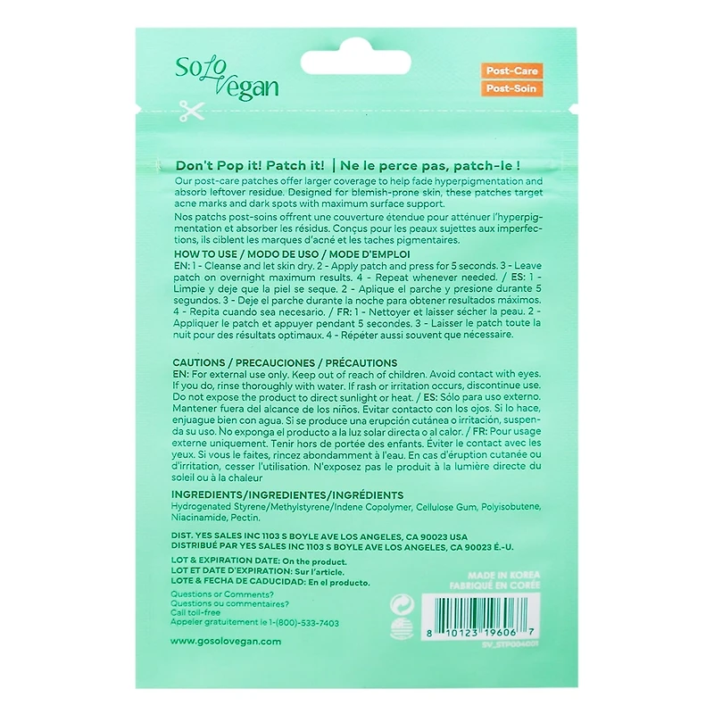 Don't POP To Me Post-Care Spot Covers, 4ct