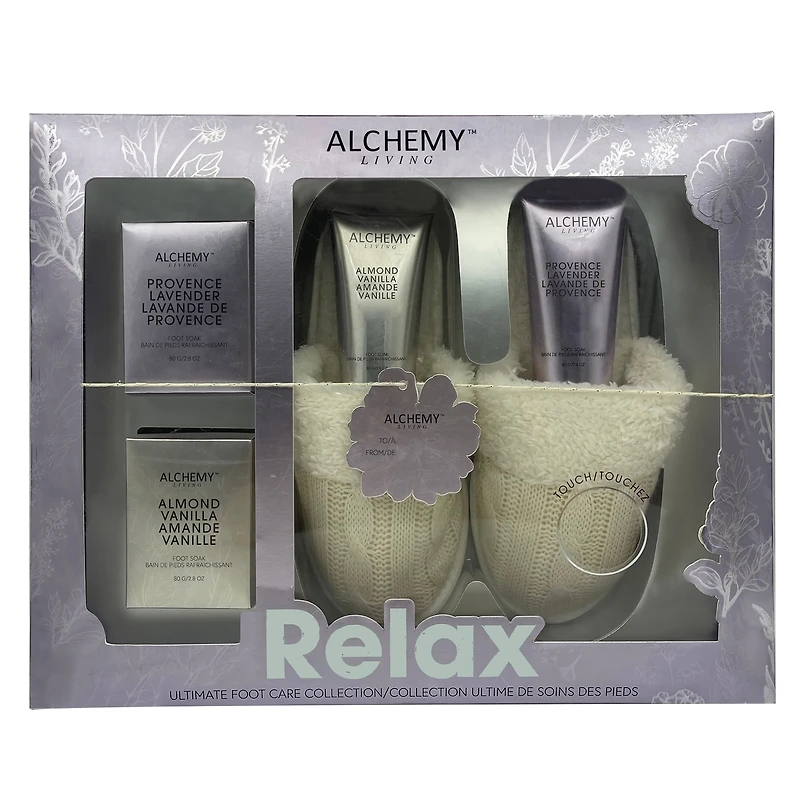 5pc Foot Spa Slipper Collection