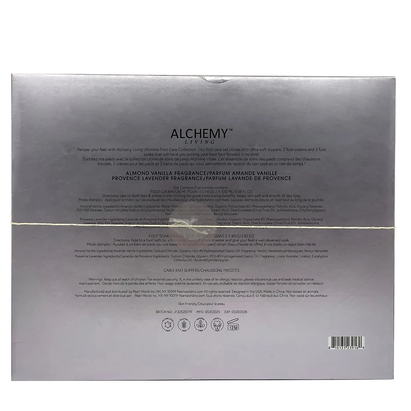 5pc Foot Spa Slipper Collection