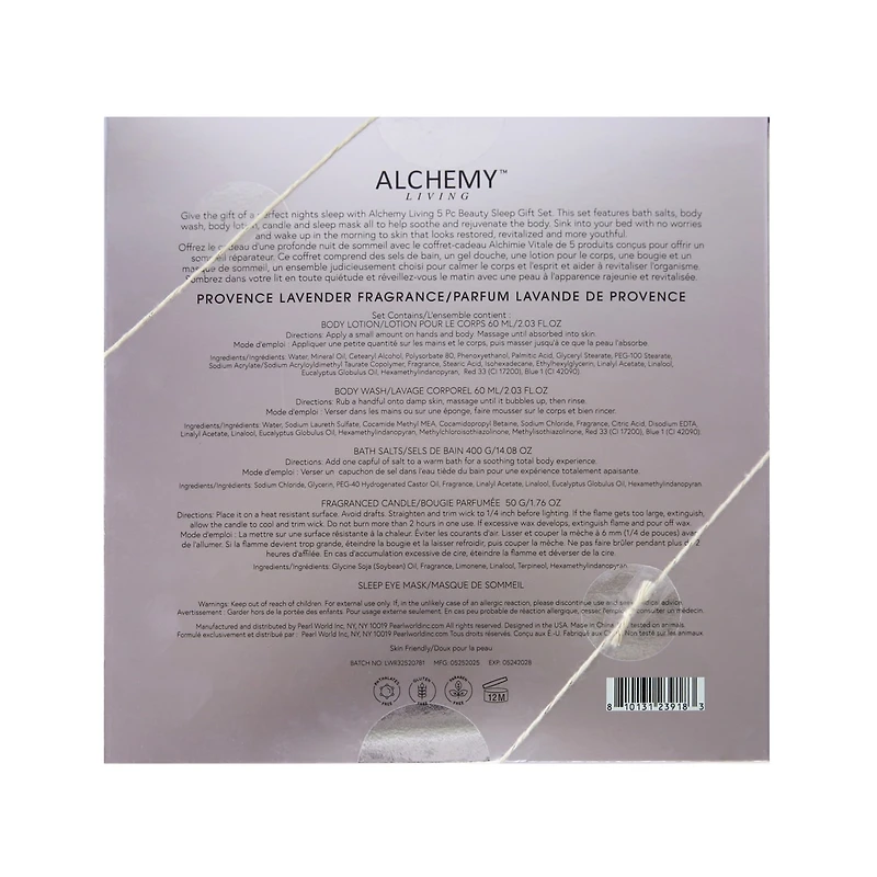 Coffret 5 pièces pour un sommeil réparateur