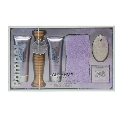 Collection de 6 produits de soins des pieds