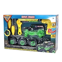 Build and Re-Build Truck, Grave Digger, 1:18 scale