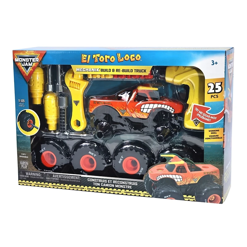 Build and Re-Build Truck, El Toro Loco, 1:18 scale