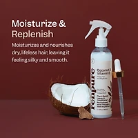 Renpure après-shampooing sans rinçage à la noix de coco et à la vitamine E