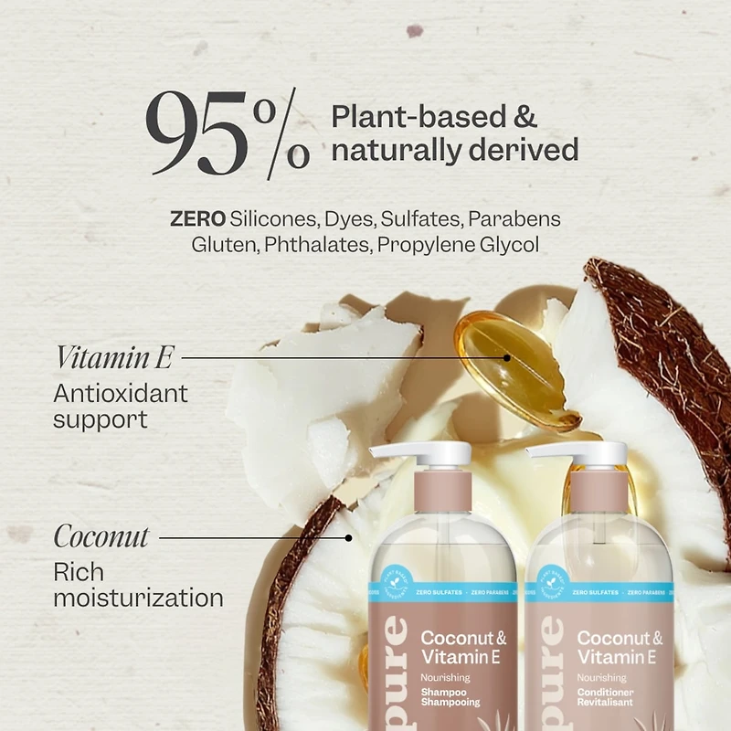 Coconut & Vitamin E Shampoo