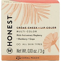 Couleur pour les joues et les lèvres en crème