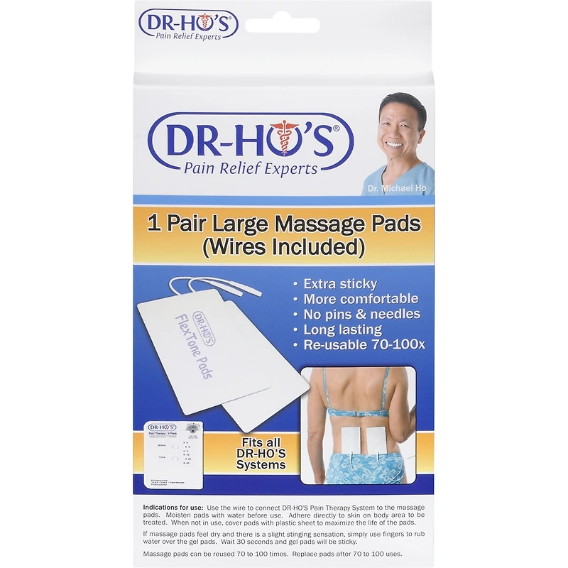1 Paire de Tampons a Massage Larges