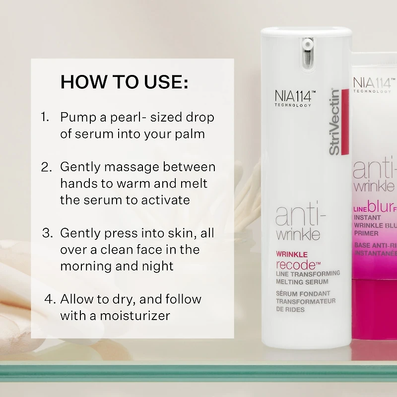 WRINKLErecode™ Line Transforming Melting Serum